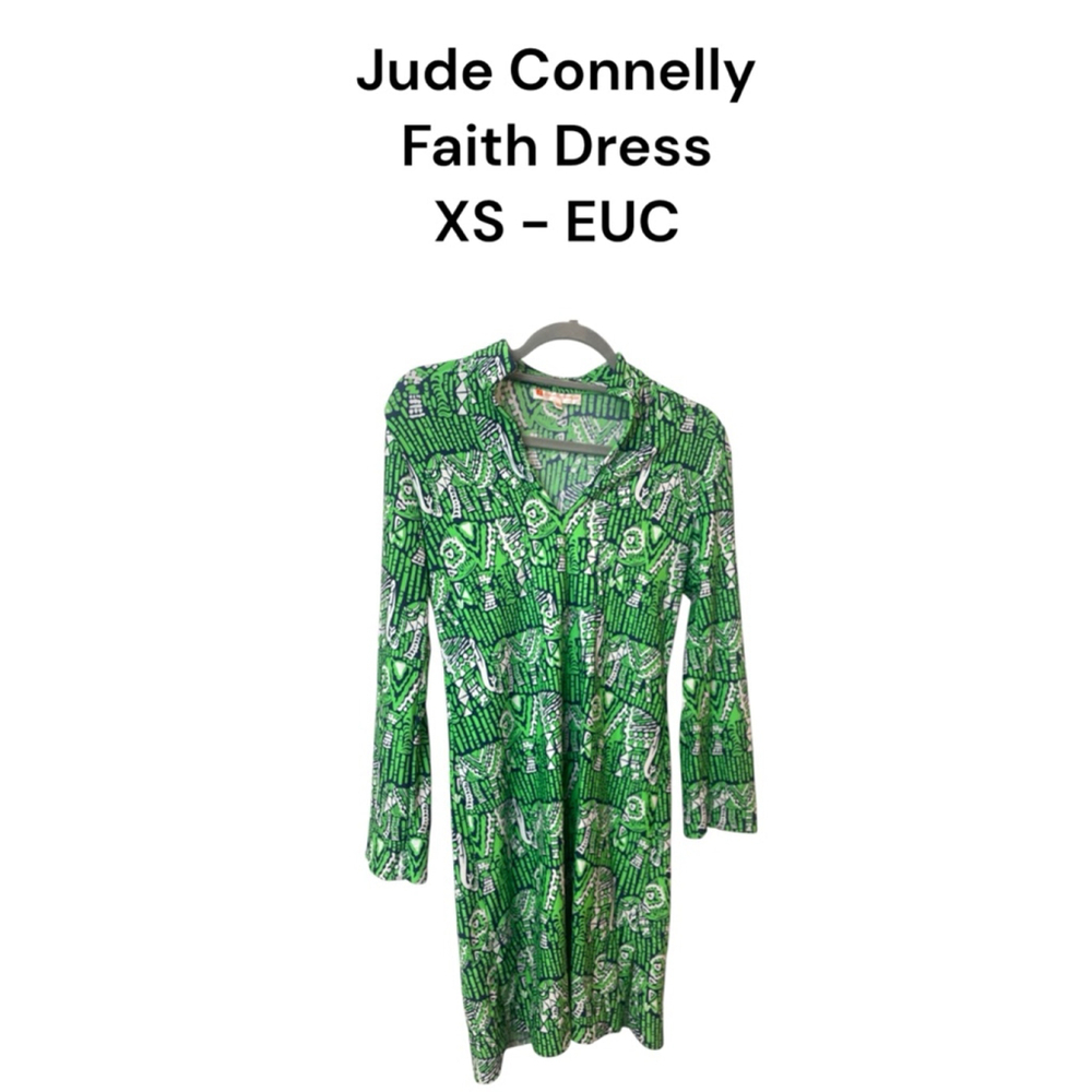 Women's Jude Connally Faith Dress XS Green